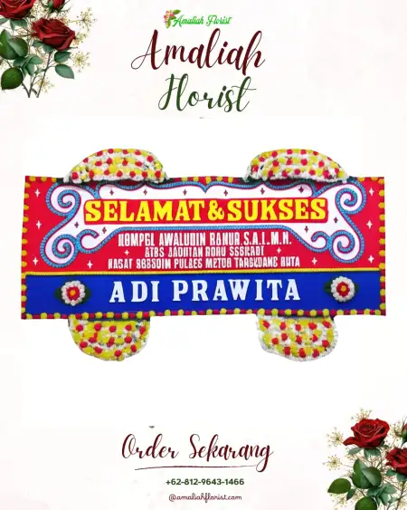 Papan Bunga Ucapan Selamat Pasindangan